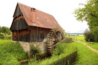 Michelau: Historische Ölmühle, erbaut 1754 (09.2017)    526A1220  Michelau: Historische Ölmühle, erbaut 1754 (09.2017)  -->