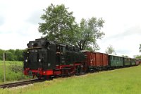 Lok 99 788 an der Bedarfshaltestelle Wennedach (06.2016)    99788 bhf wennedach 526A1050  Lok 99 788 an der Bedarfshaltestelle Wennedach (06.2016)  --> : Öchsle, Museumsschmalspurbahn, Oberschwaben, Ochsenhausen, Warthausen, Manfred Detzner, Speyer, Wennedach, Bahnhof, Bf, Bhf, Bedarfshaltestelle, Empfangsgebäude, Dampflok, BR 99 788, 99 788, Berta