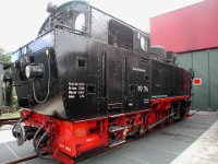 Betriebswerk Warthausen - BR 99 716 (2006)    br99716-lfs-hintenschraeg-DSCN5473  Betriebswerk Warthausen - BR 99 716 (2006)  --> : Öchsle, Museumsschmalspurbahn, Oberschwaben, Ochsenhausen, Warthausen, Manfred Detzner, Speyer, Bahnhof, Bf, Bhf, Bahnbetriebswerk, BW, Werkstatt, Dampflok, BR 99 716, 99 716