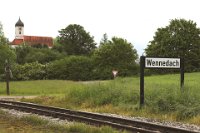 Bedarfshaltestelle Wennedach (06.2016)    wennedach 526A1025  Bedarfshaltestelle Wennedach (06.2016)  --> : Öchsle, Museumsschmalspurbahn, Oberschwaben, Ochsenhausen, Warthausen, Manfred Detzner, Speyer, Wennedach, Bahnhof, Bf, Bhf, Bedarfshaltestelle, Empfangsgebäude