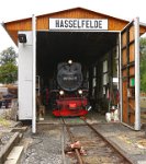 Hasselfelde - Lokschuppen mit BR 99 7244-9 (2018-08-20)    526A3073  Hasselfelde - Lokschuppen mit BR 99 7244-9 (2018-08-20)  -->