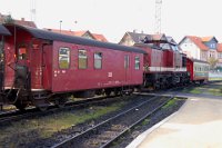 Wernigerode: Eines der Harzkamele rangiert (2006) Loknummer unbekannt    wernigerode-harzkamel-rangiert-01  Wernigerode: Eines der Harzkamele rangiert (2006) Loknummer unbekannt  --> : Harzer Schmalspurbahnen, HSB, Manfred Detzner, Speyer, Bahnhof, Empfangsgebäude, Bhf, Bf, Wernigerode, Diesellokomotive, Harzkamel