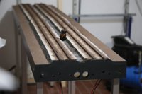 Hier sind Schotter und Schwellen mit Kreppband abgeklebt und bereits farblich angelegt.    526A3925  Hier sind Schotter und Schwellen mit Kreppband abgeklebt und bereits farblich angelegt.  -->